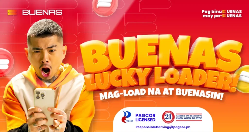 buenas lucky loader banner mobile