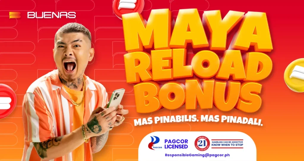 buenas maya reload bonus banner mobile