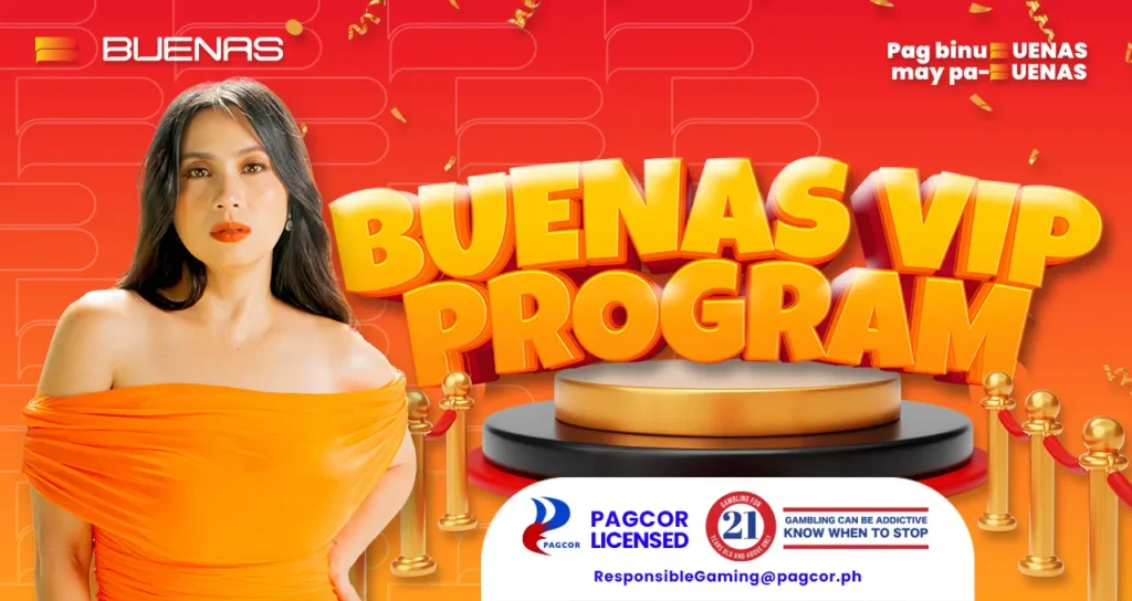 buenas vip program banner mobile